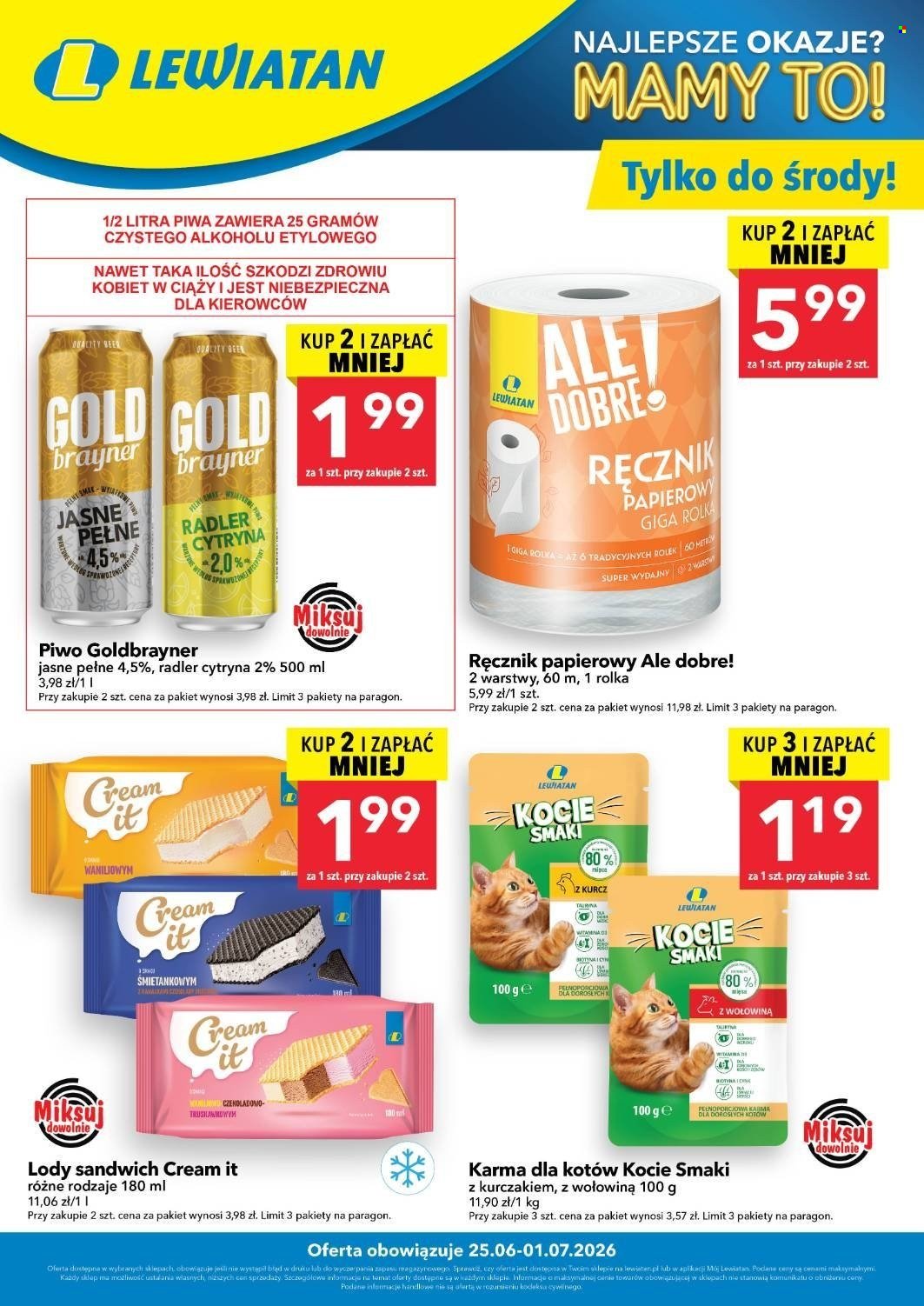Gazetka LEWIATAN - Od czwartku 25.06.2026