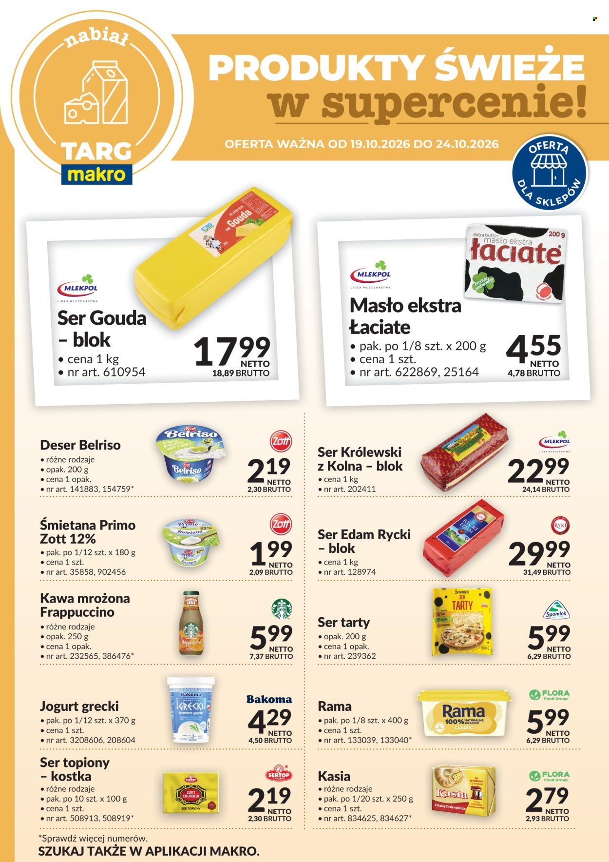 Gazetka MAKRO - Targ MAKRO - oferta świeża w super cenach!