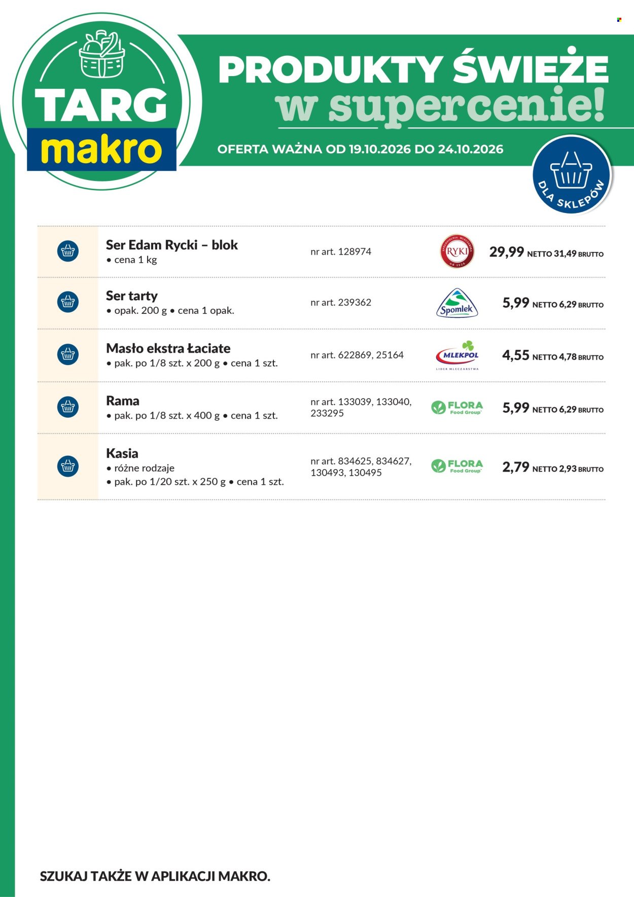 Gazetka MAKRO - Targ MAKRO - oferta świeża w super cenach!