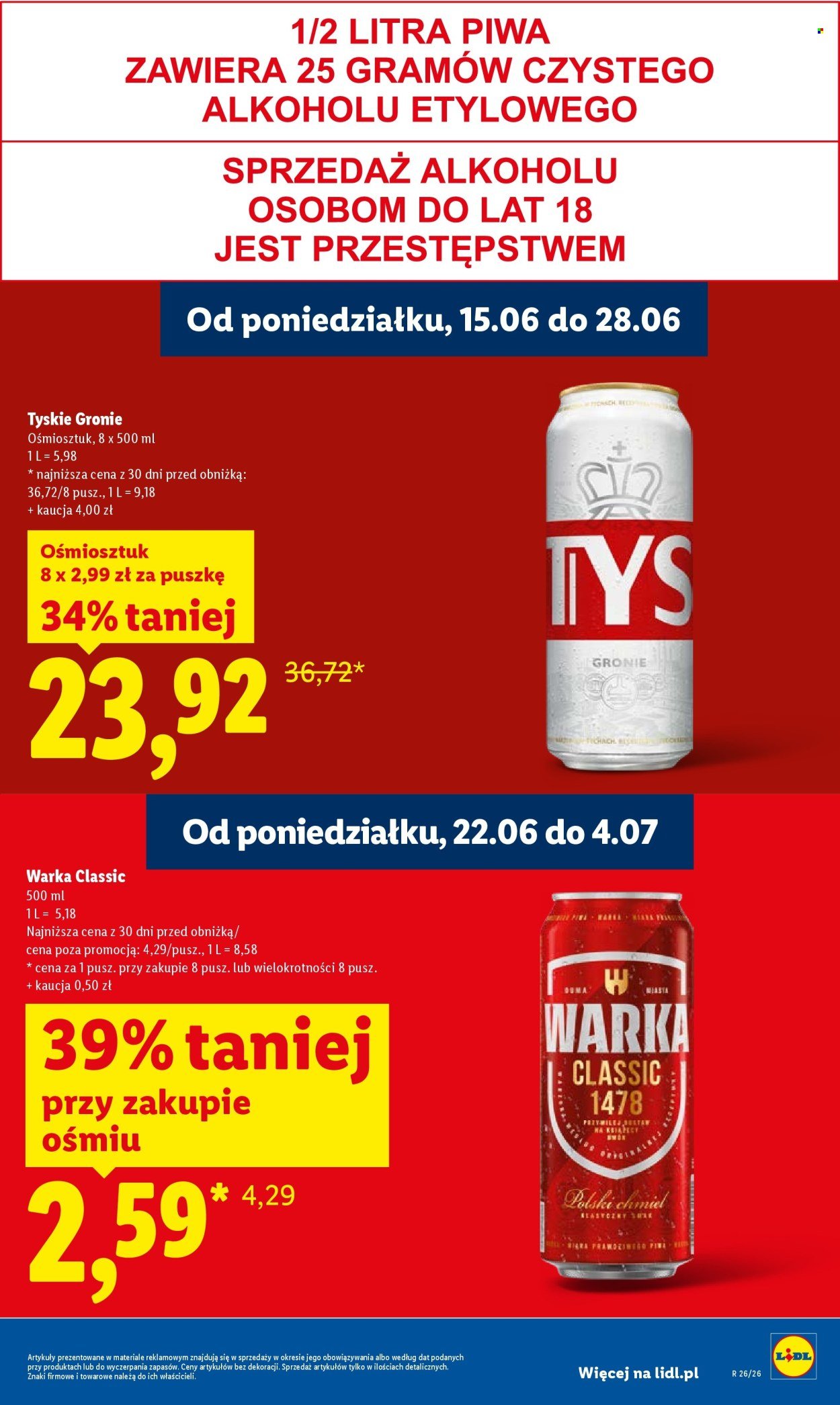 Gazetka LIDL - Od poniedziałku