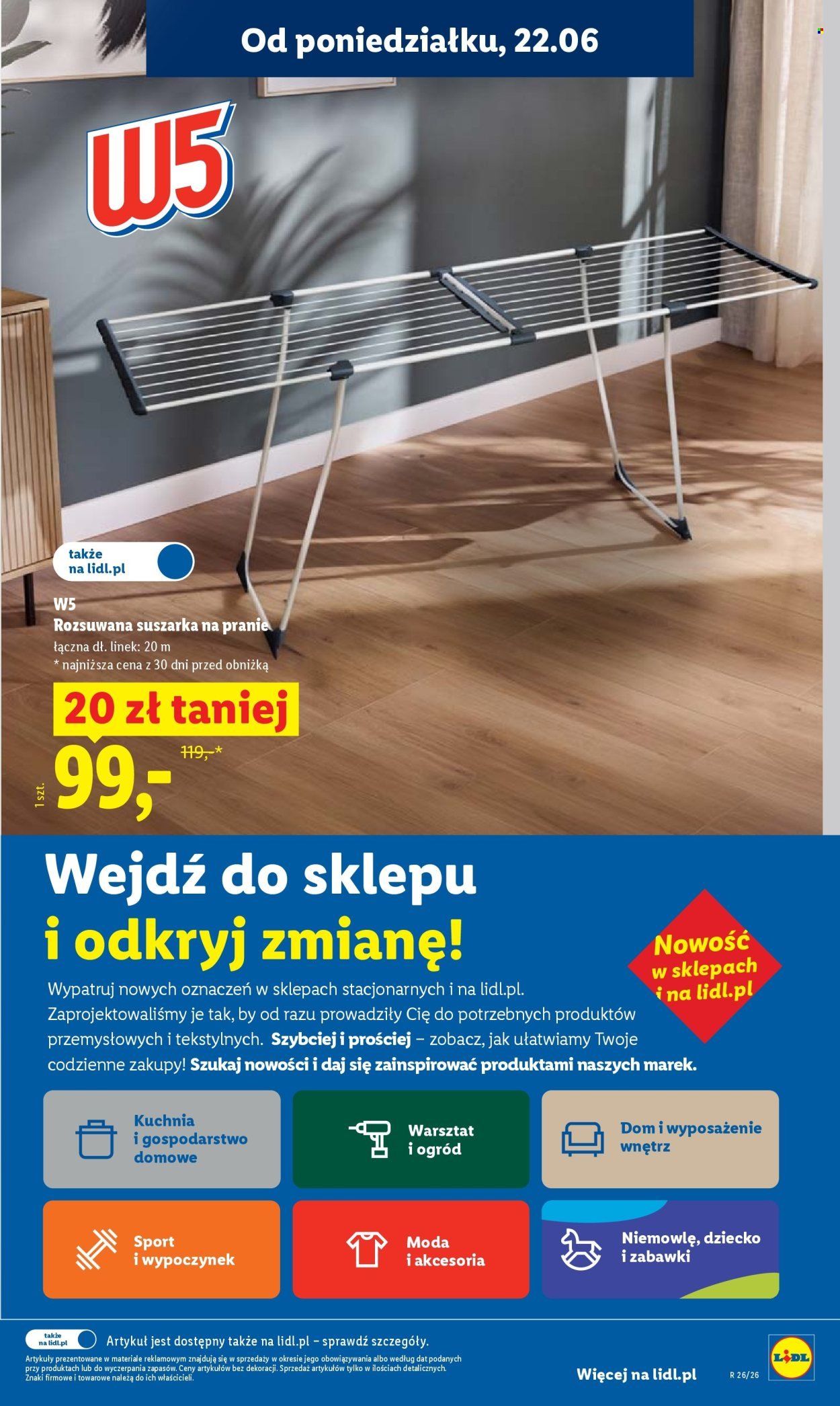 Gazetka LIDL - Od poniedziałku