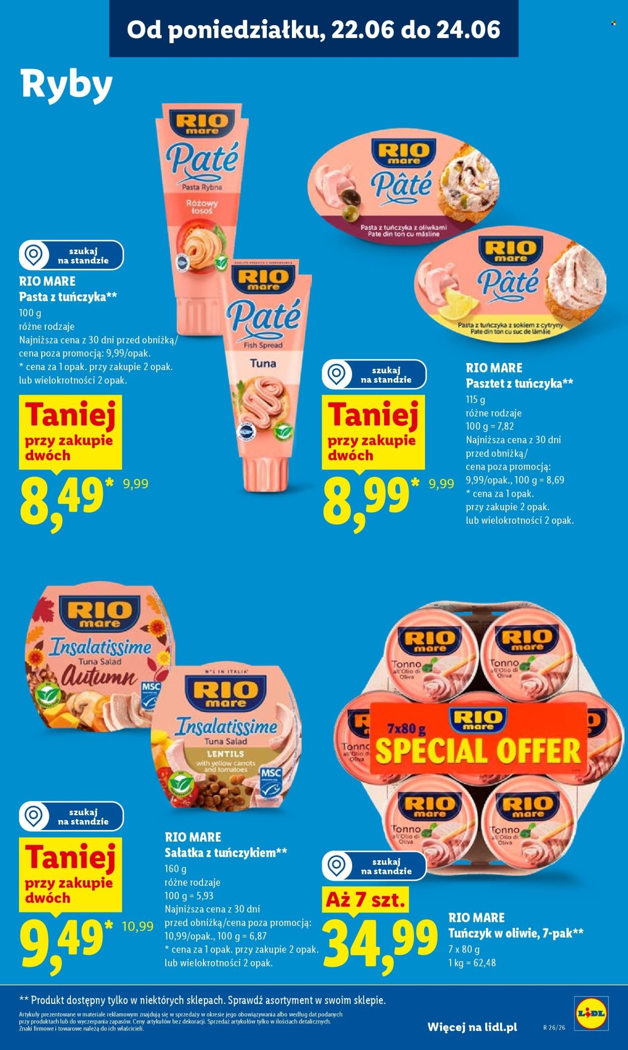 Gazetka LIDL - Od poniedziałku