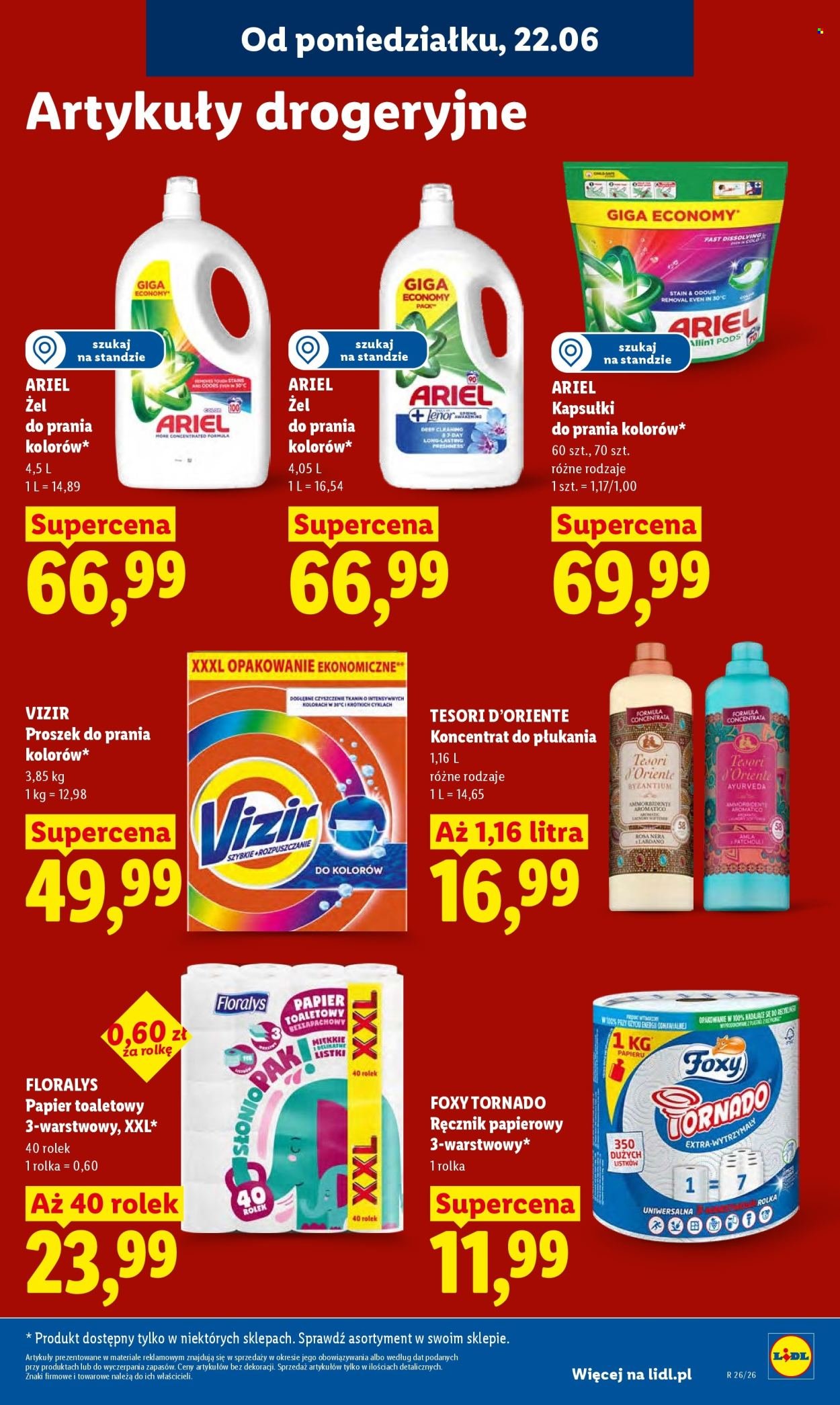 Gazetka LIDL - Od poniedziałku