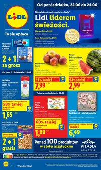 Gazetka LIDL - Od poniedziałku