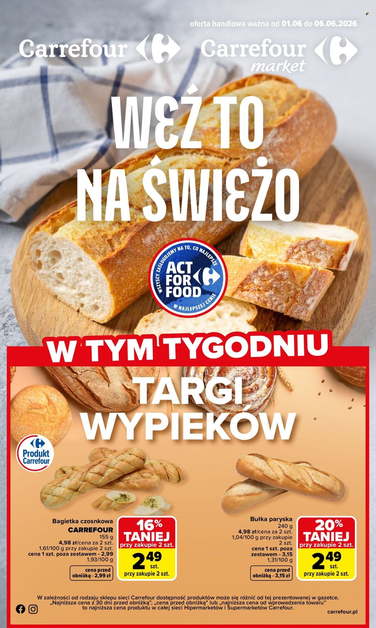 Gazetka CARREFOUR - Weź to na świeżo