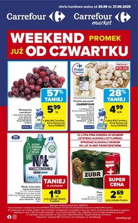 Gazetka CARREFOUR - Weekend promek już od czwartku (2025-09-25 - 2025-09-27)