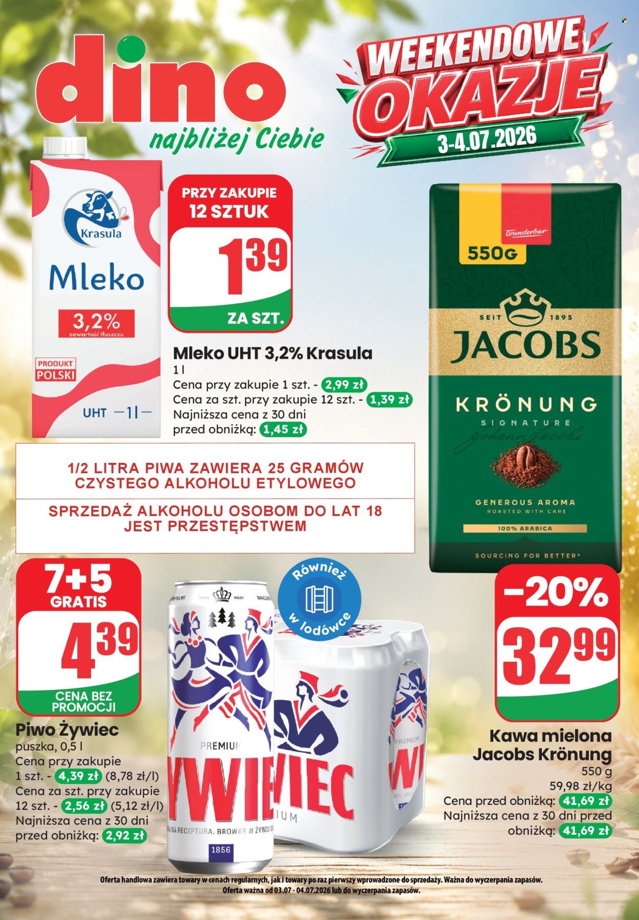 Gazetka DINO - Od piątku 3.07.2026