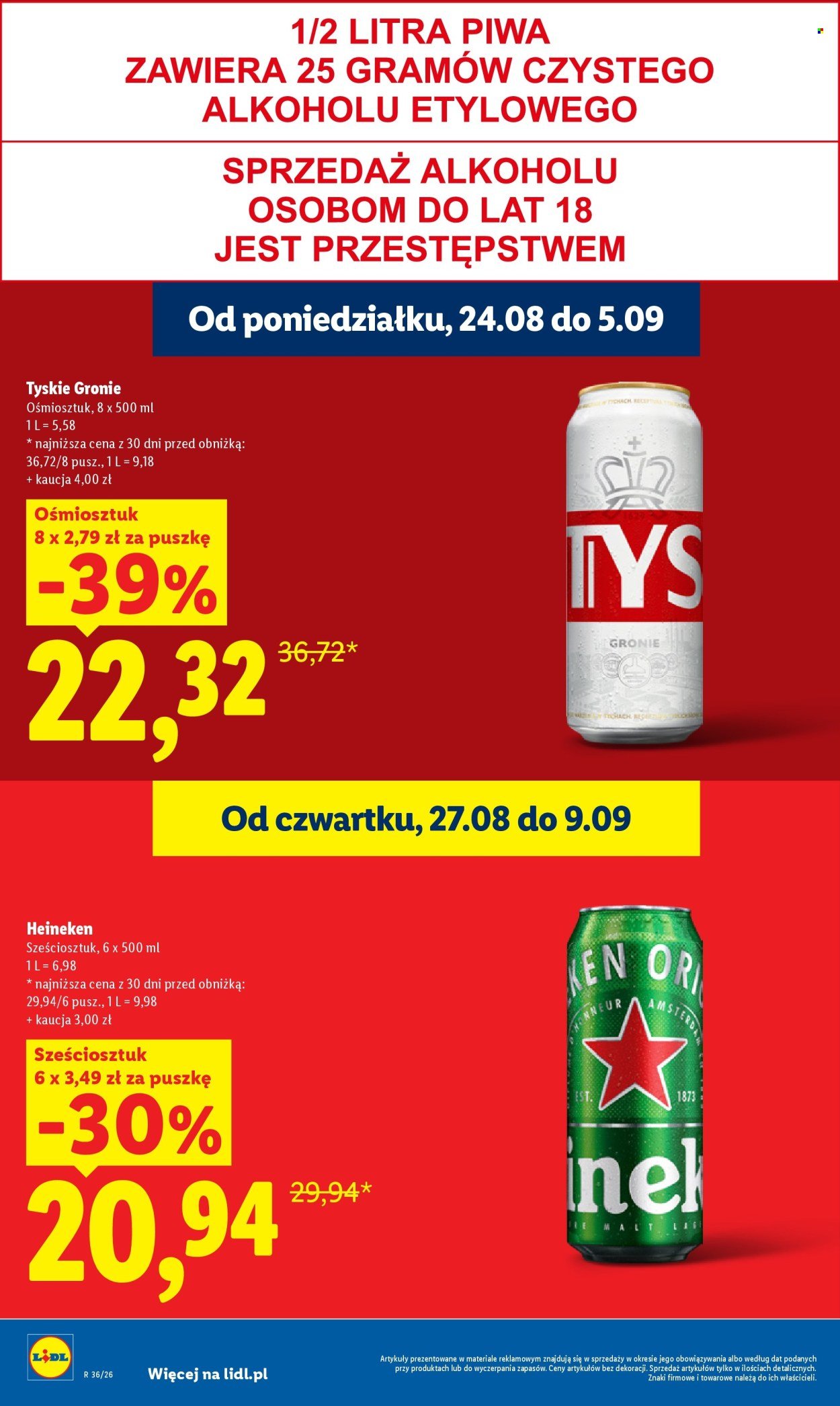 Gazetka LIDL - Od poniedziałku