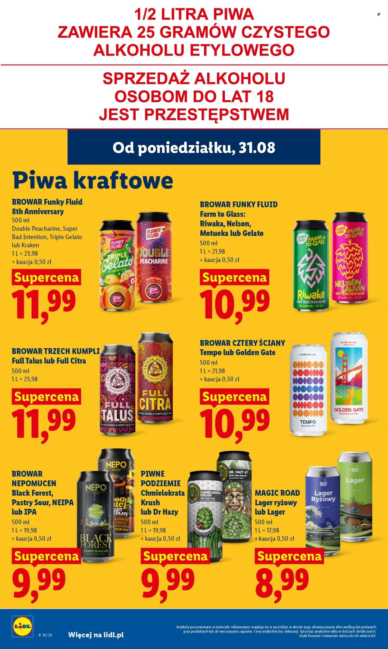 Gazetka LIDL - Od poniedziałku