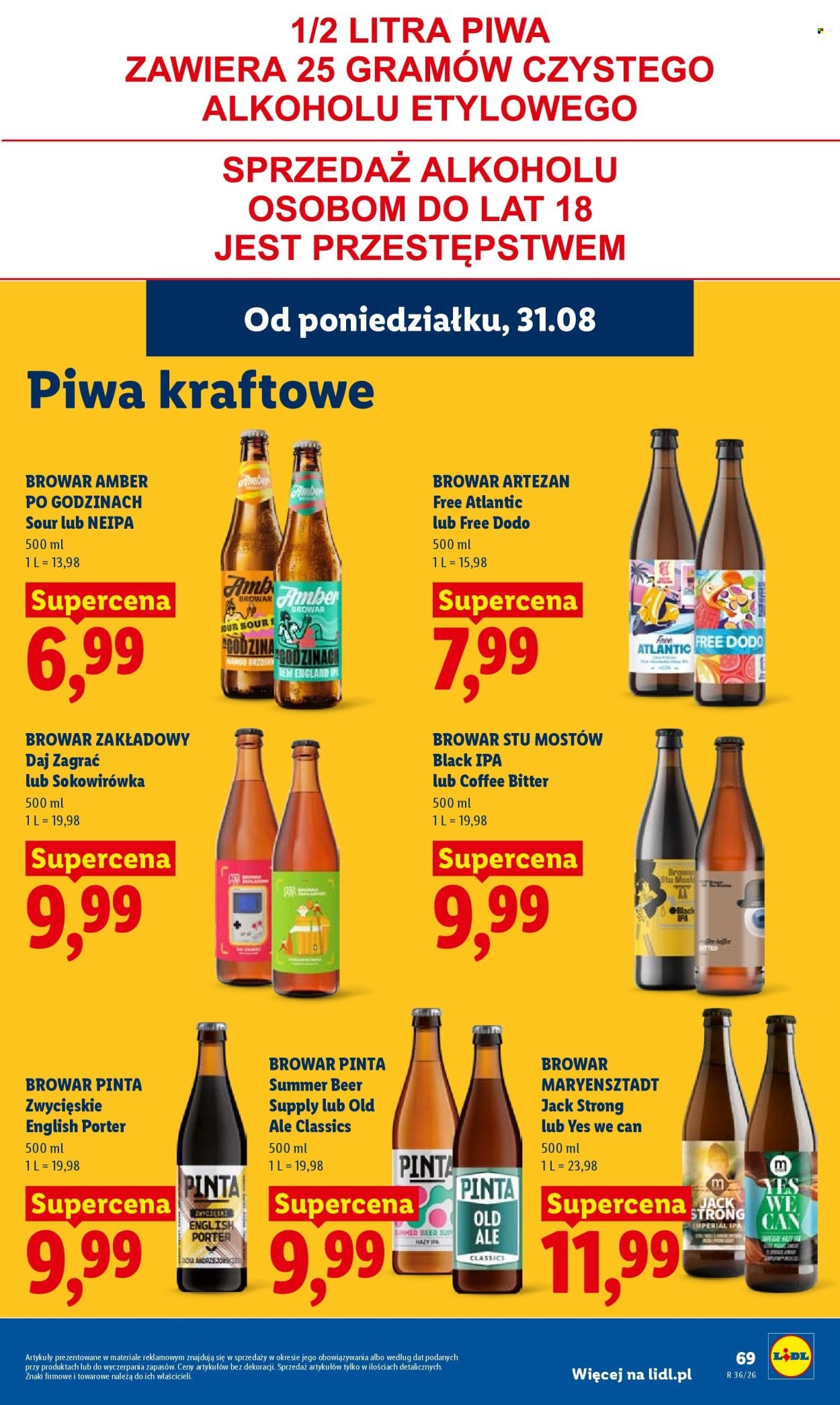 Gazetka LIDL - Od poniedziałku