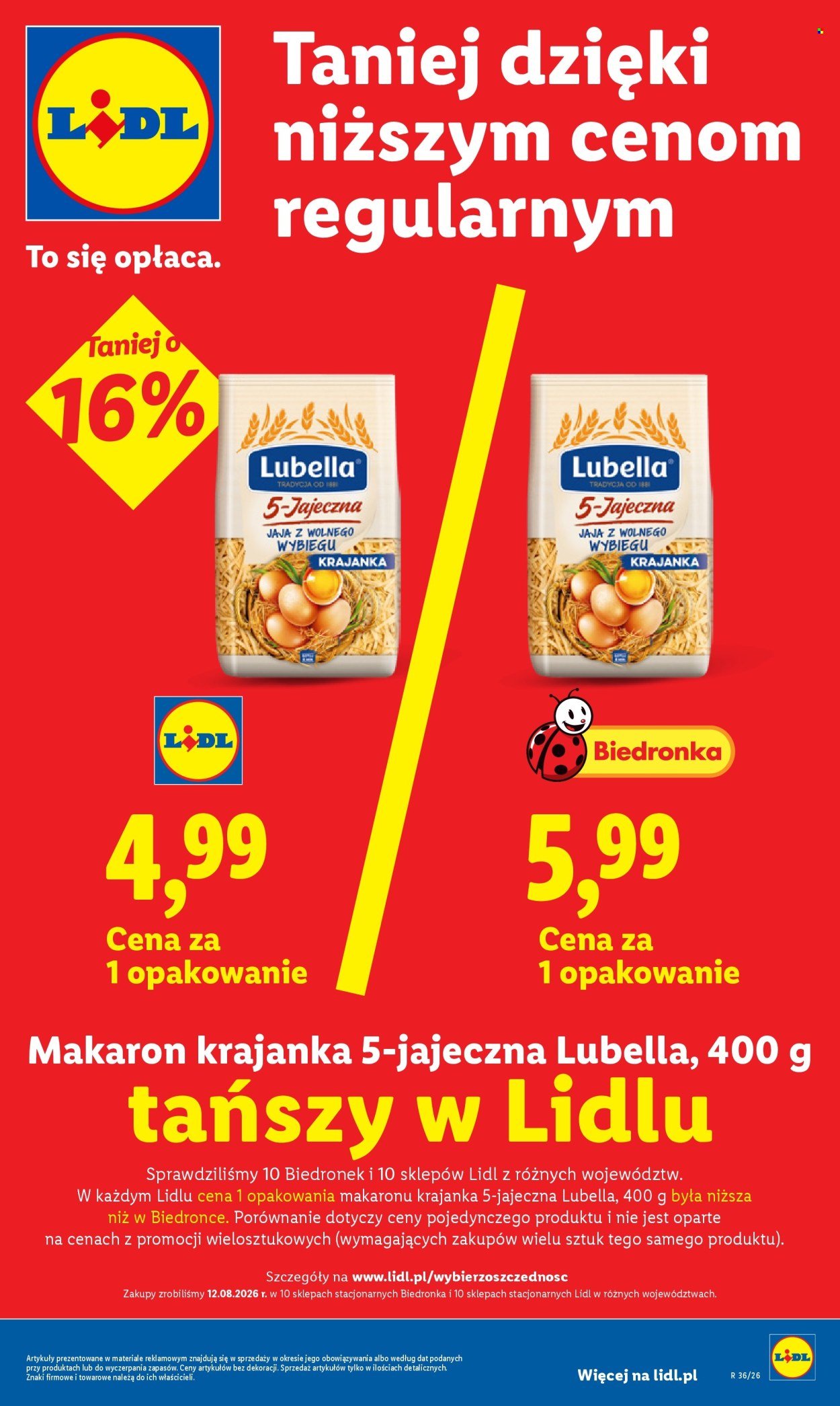Gazetka LIDL - Od poniedziałku