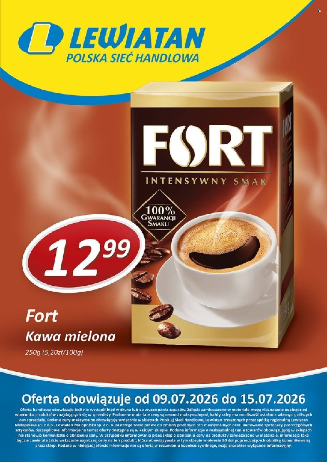 Gazetka LEWIATAN - Od czwartku 9.07.2026