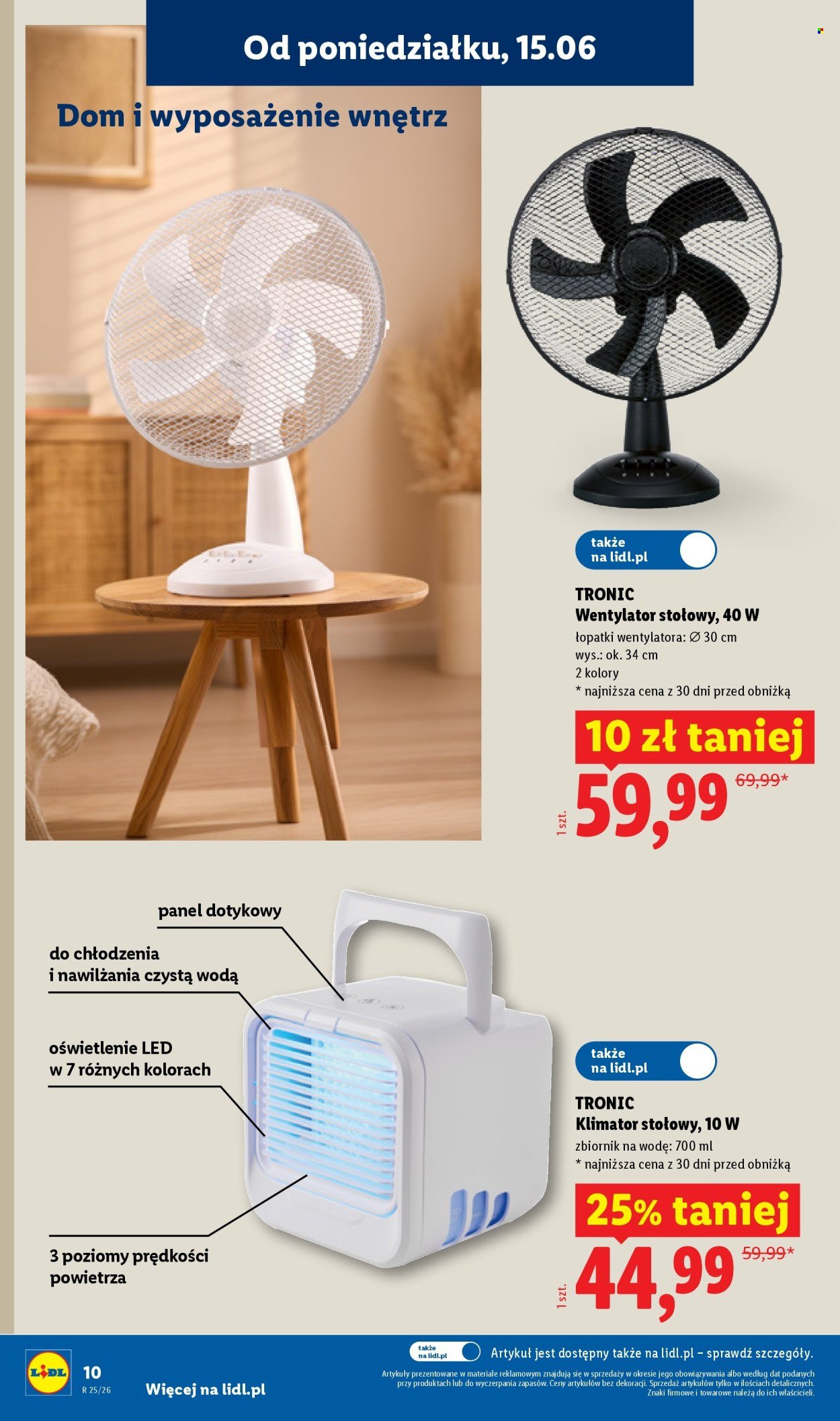 Gazetka LIDL - Od poniedziałku