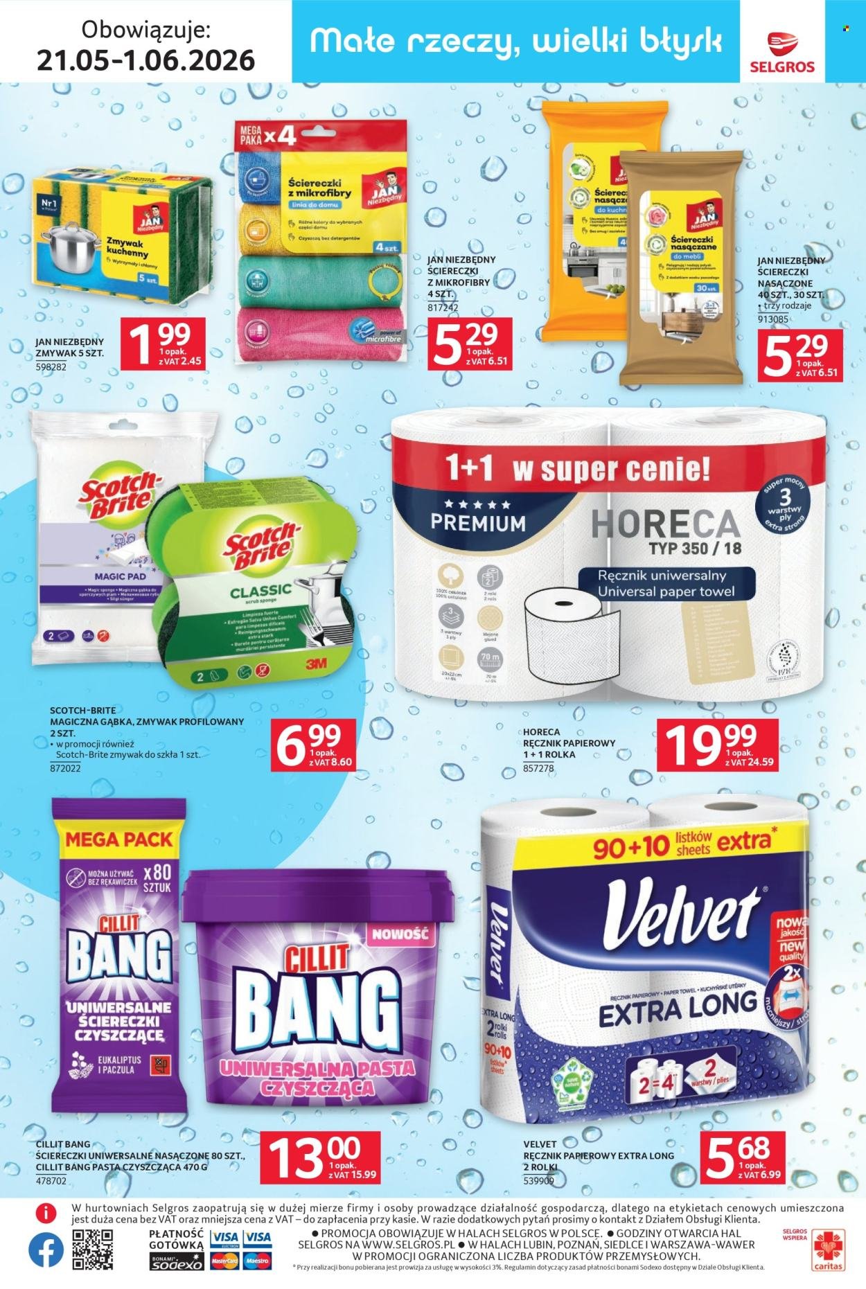 Gazetka SELGROS - Katalog Sprzątanie