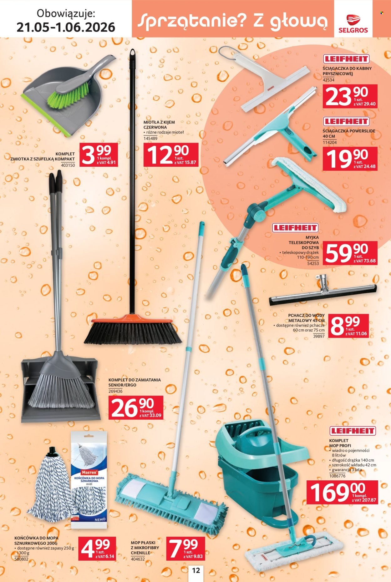 Gazetka SELGROS - Katalog Sprzątanie