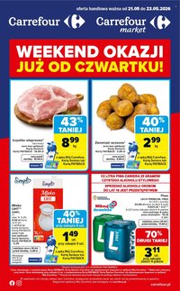 Gazetka CARREFOUR - Weekend promek już od czwartku (2026-05-21 - 2026-05-23)