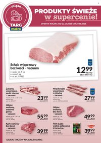 Gazetka MAKRO - Targ MAKRO - oferta świeża w super cenach! (2025-12-22 - 2025-12-27)