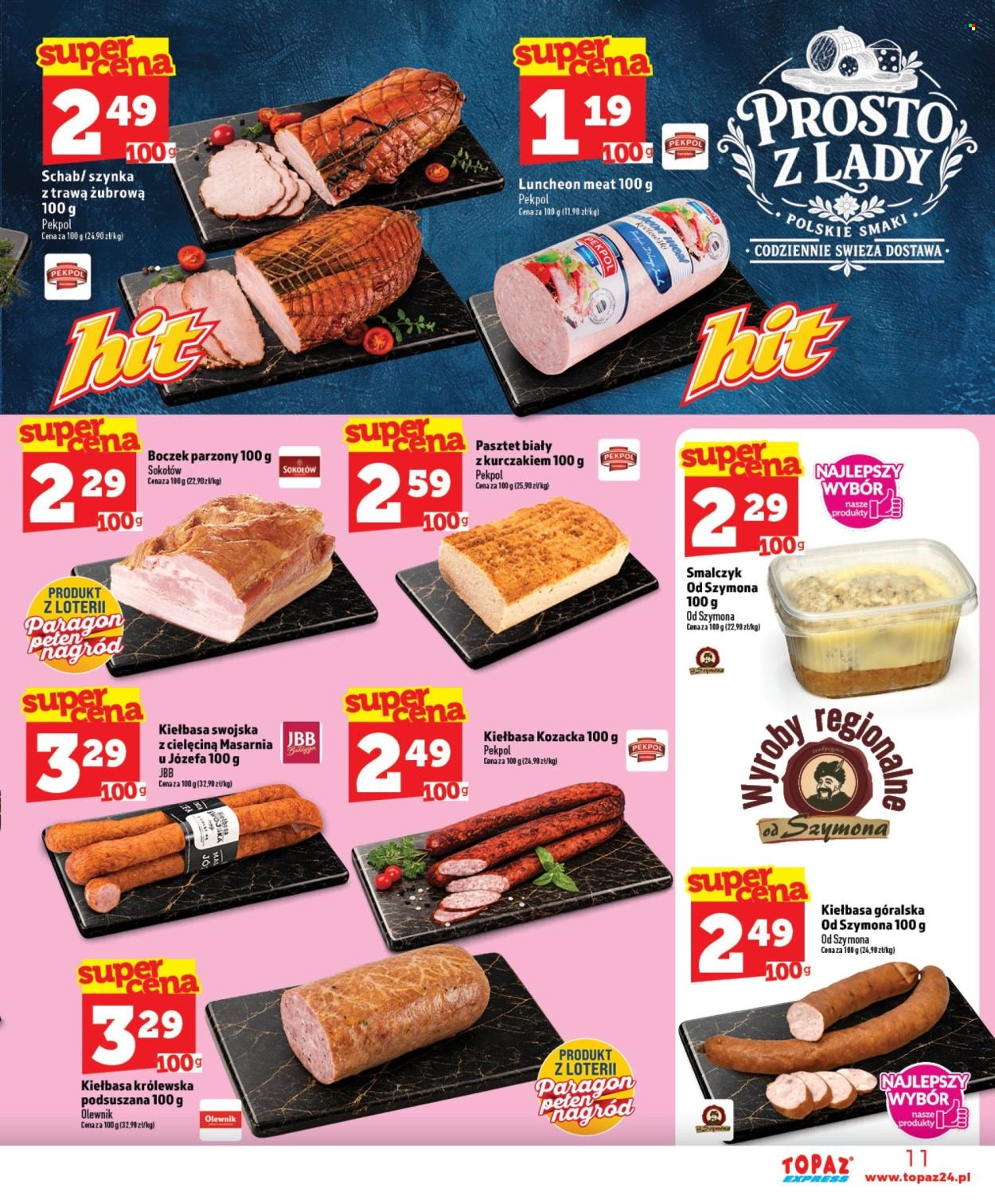 Gazetka TOPAZ - Od czwartku 27.08.2026
