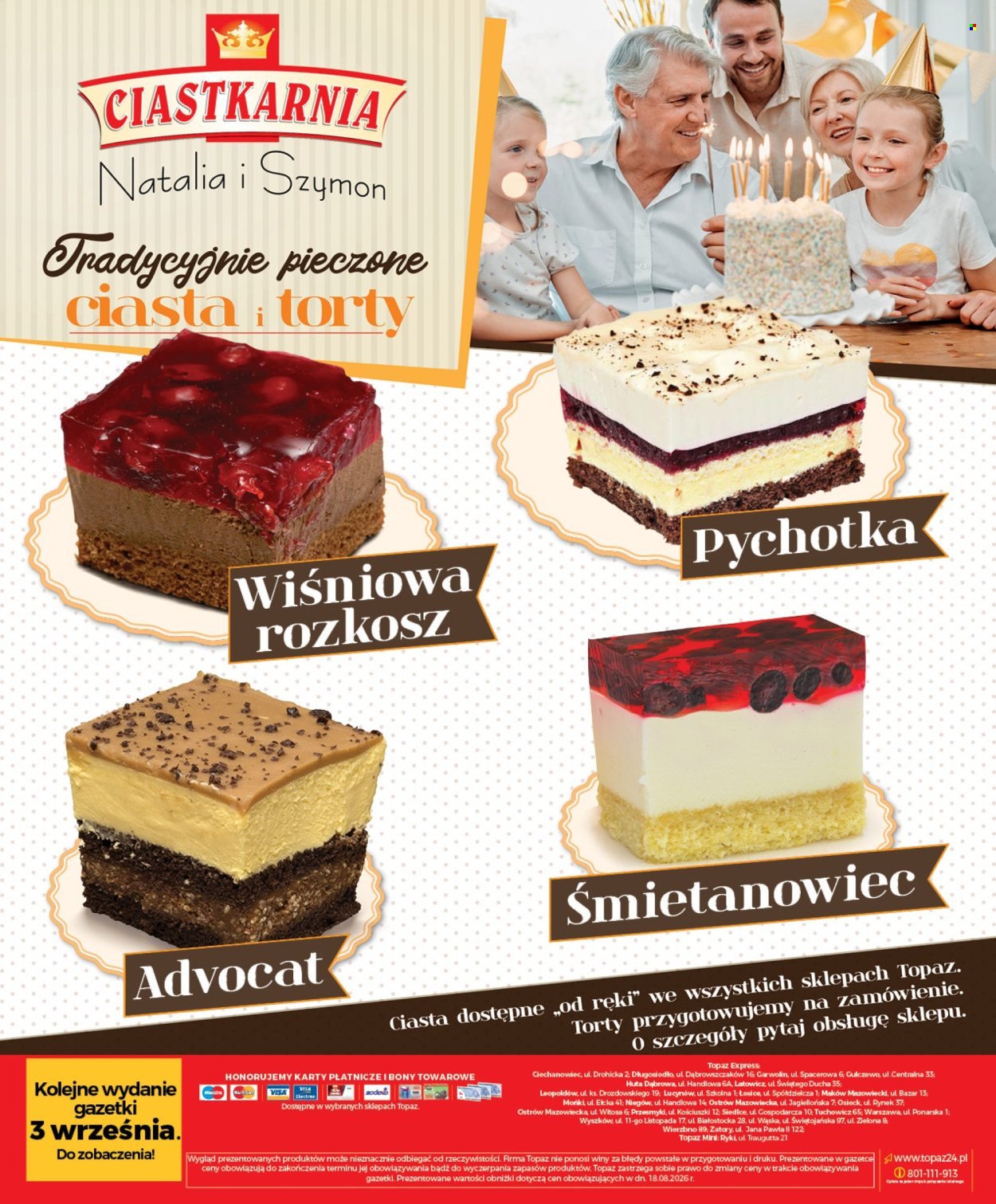 Gazetka TOPAZ - Od czwartku 27.08.2026