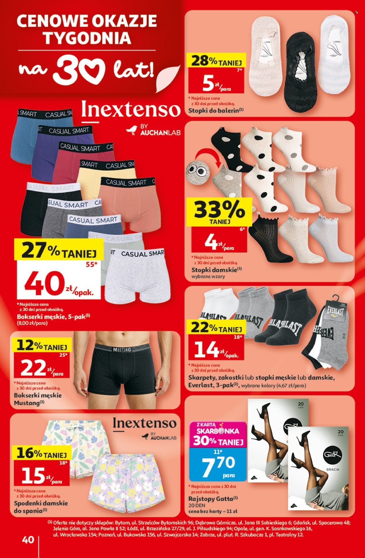 Gazetka AUCHAN - 30 Lat