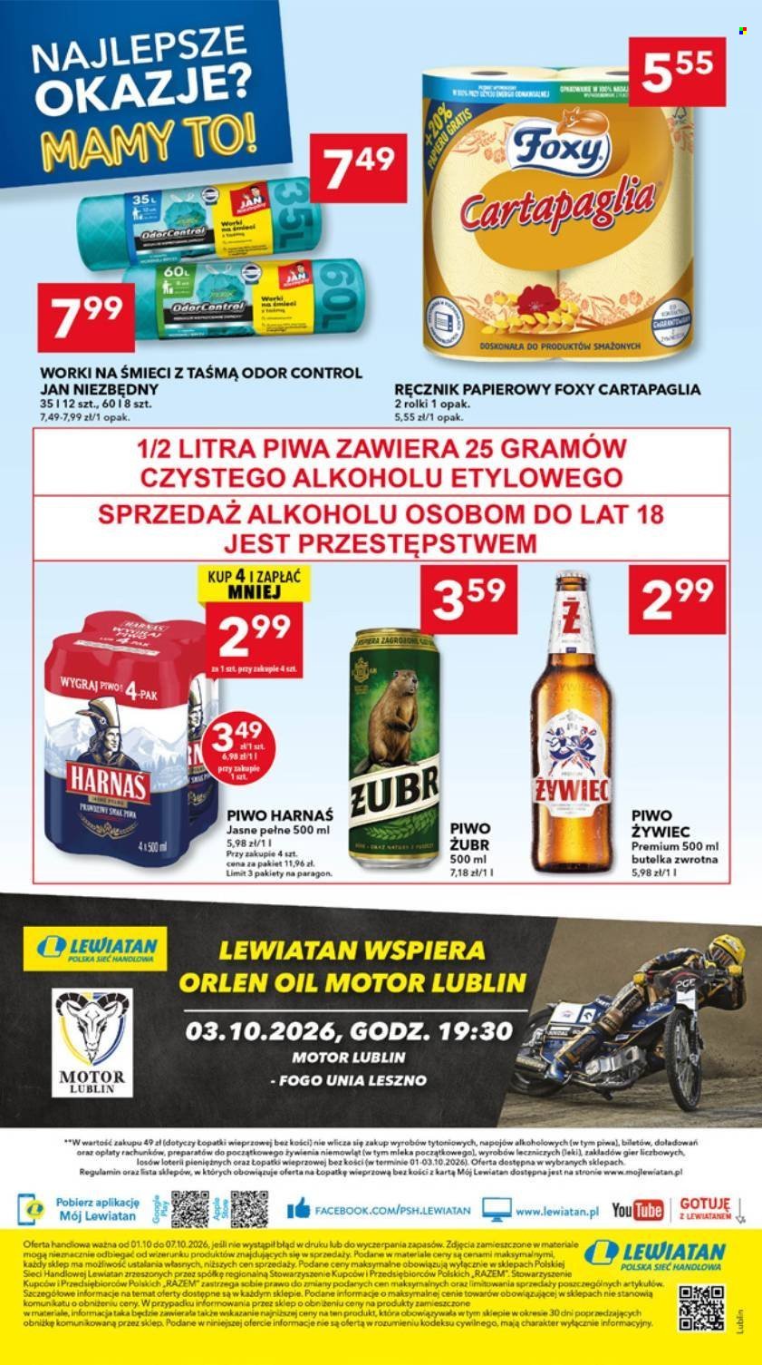 Gazetka LEWIATAN - Od czwartku 1.10.2026