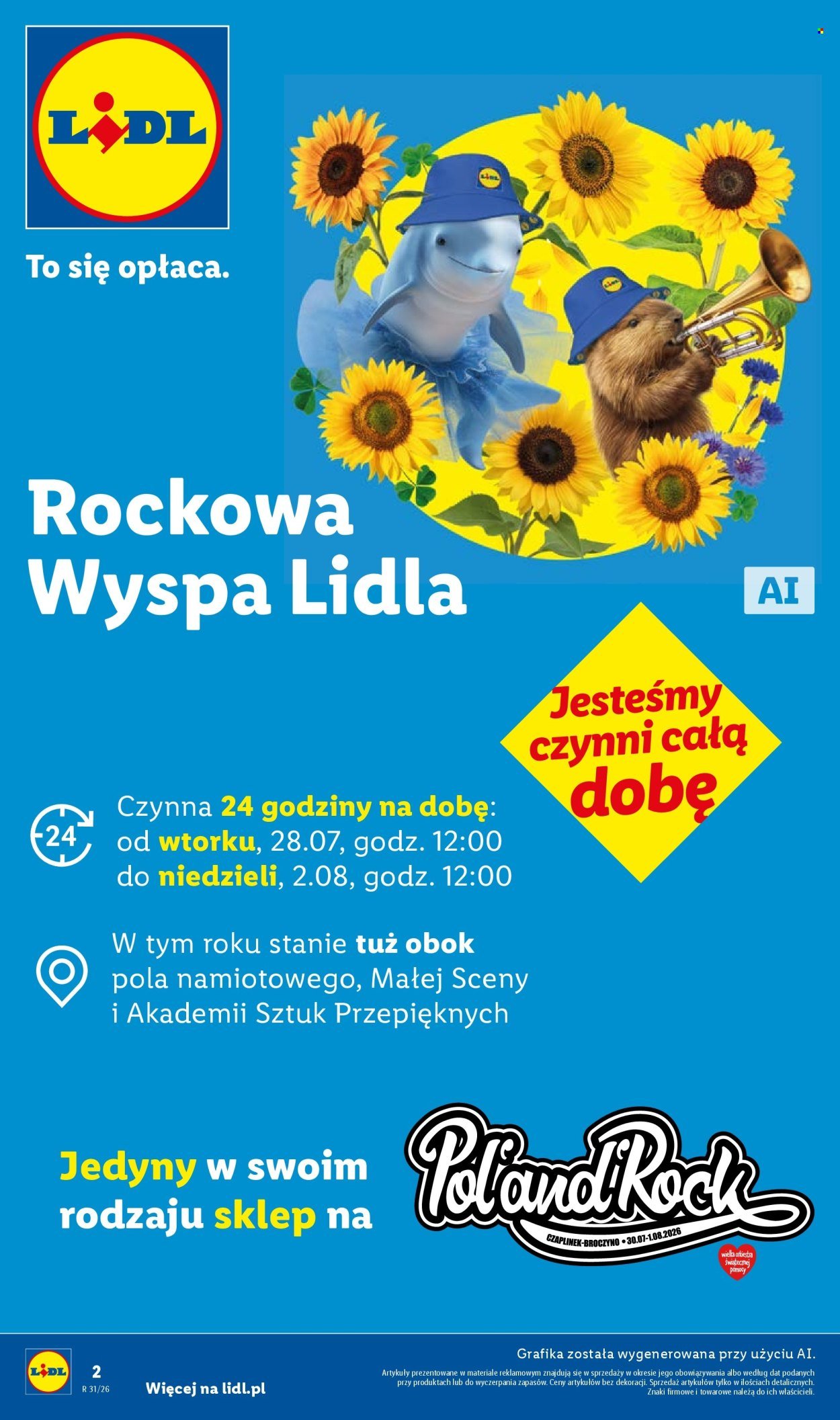 Gazetka LIDL - Pol'and'Rock
