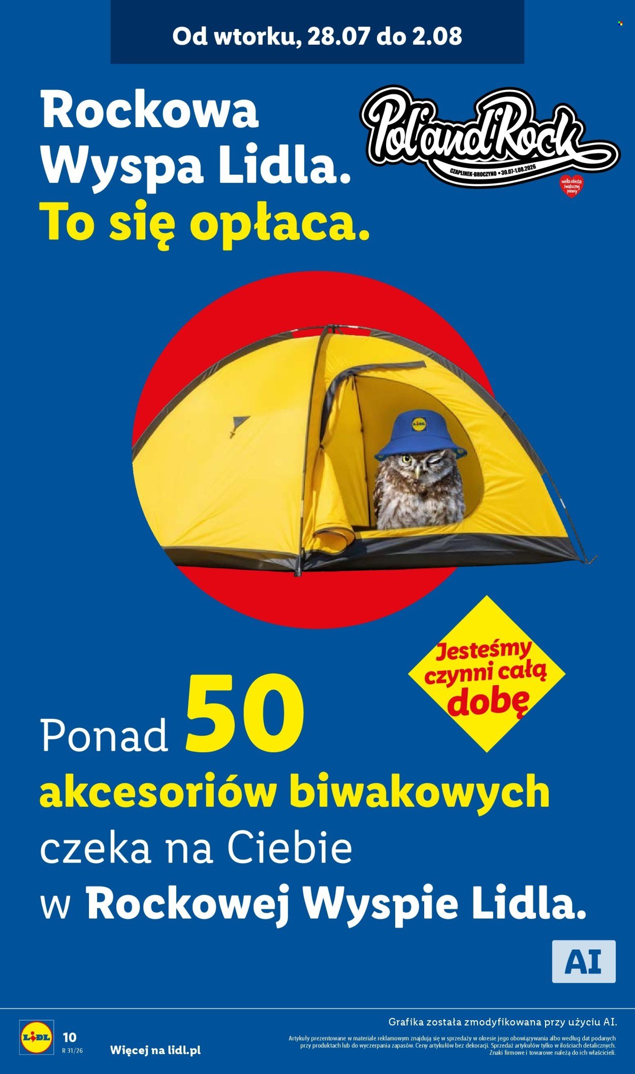 Gazetka LIDL - Pol'and'Rock