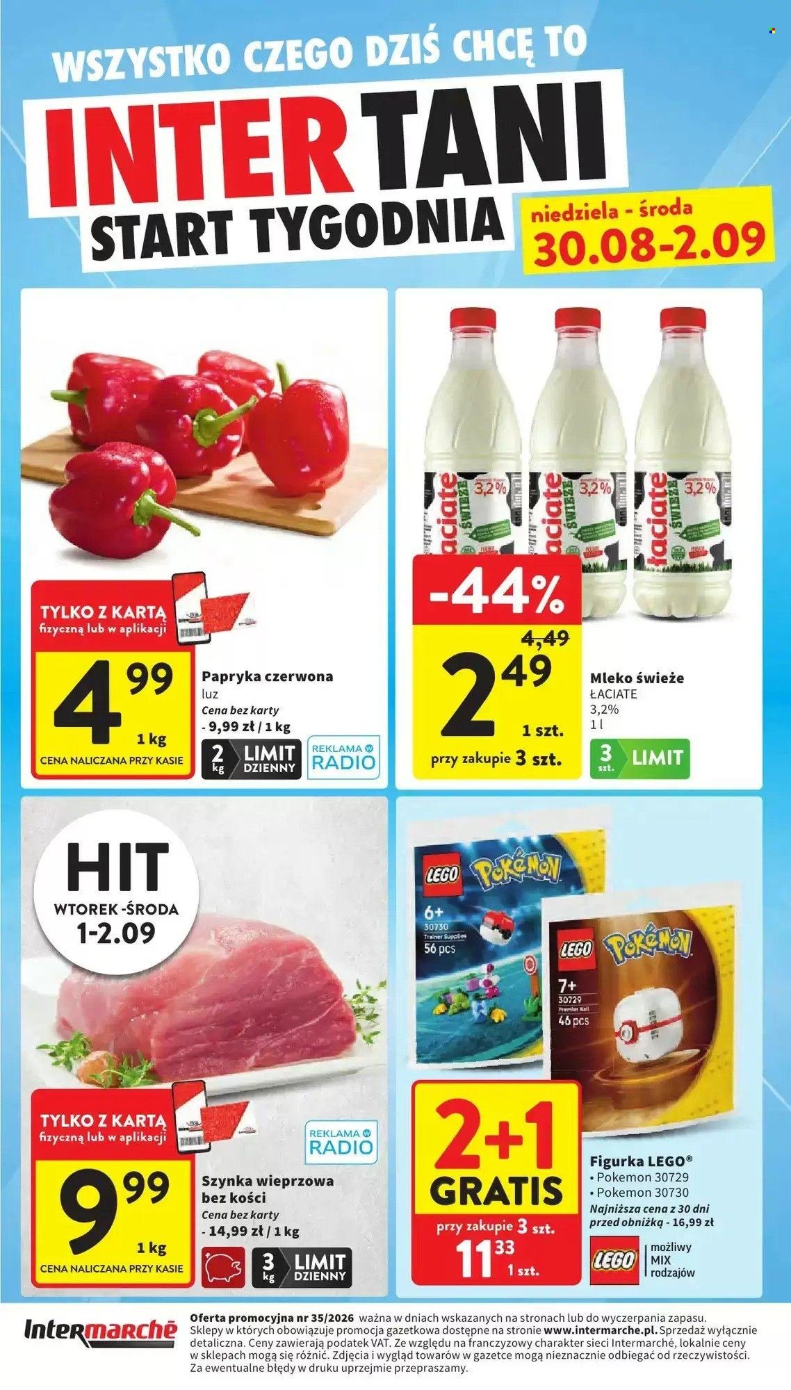 Gazetka INTERMARCHÉ - Od niedzieli 30.08.2026