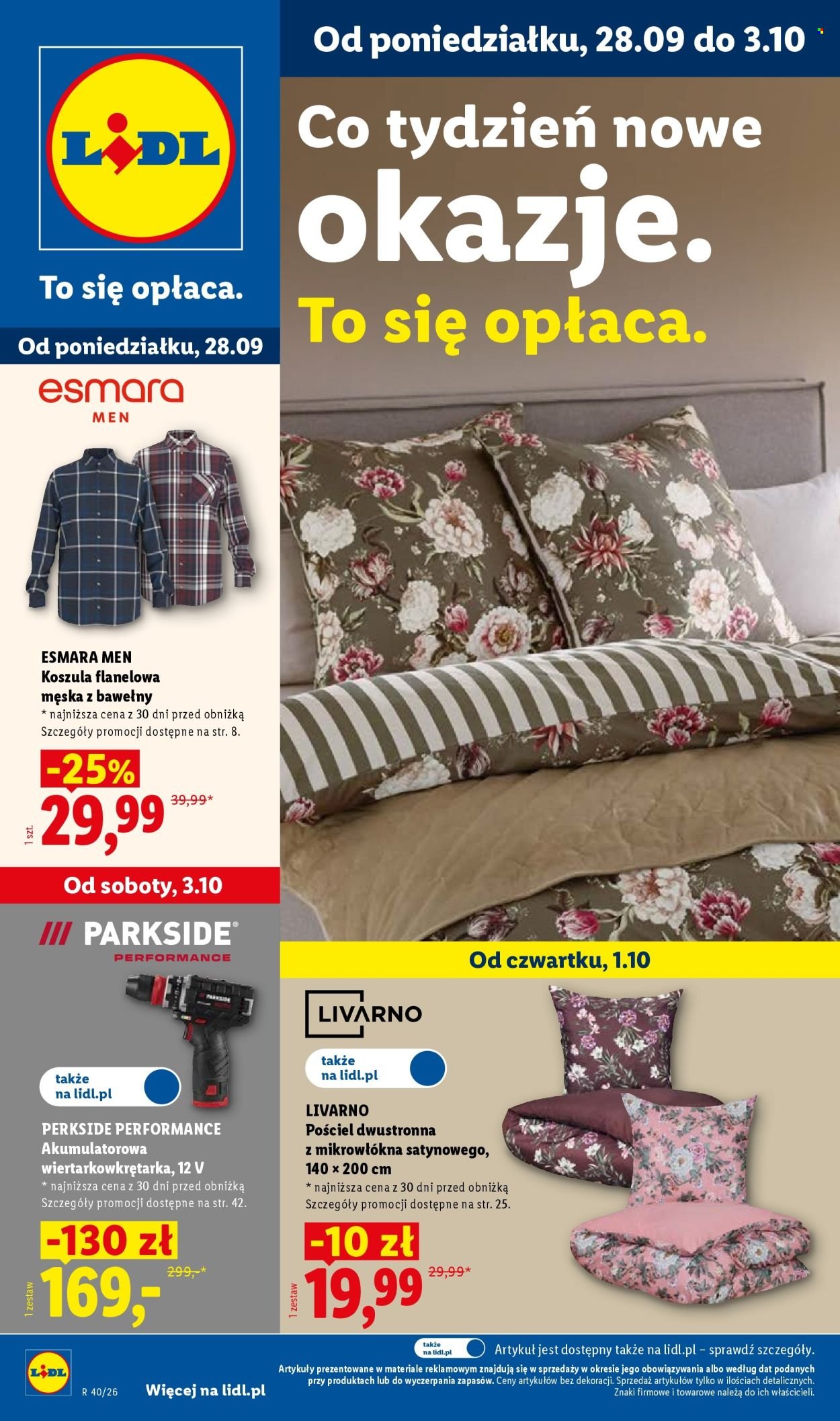 Gazetka LIDL - Od poniedziałku
