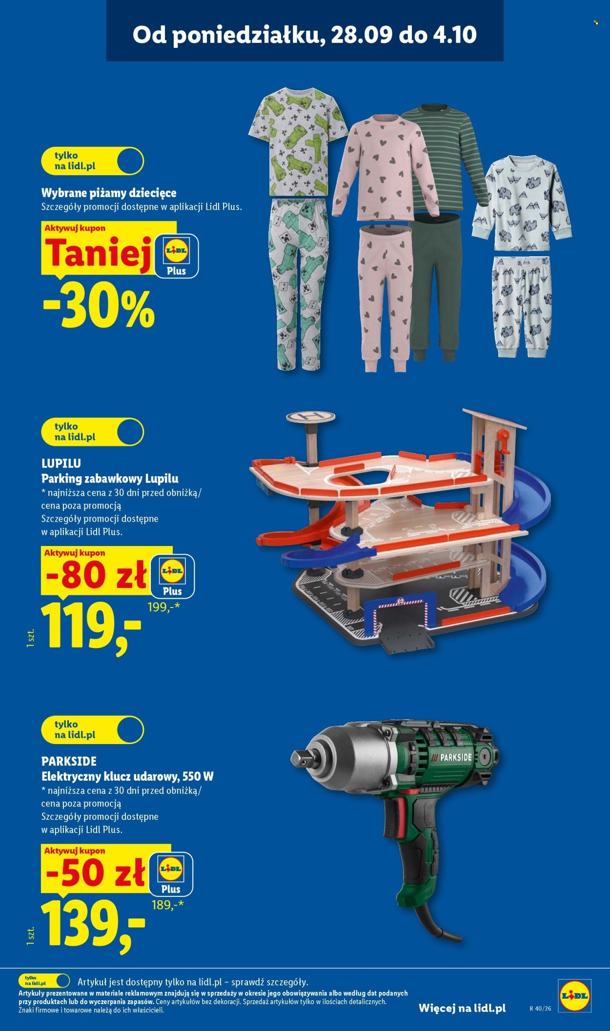 Gazetka LIDL - Od poniedziałku