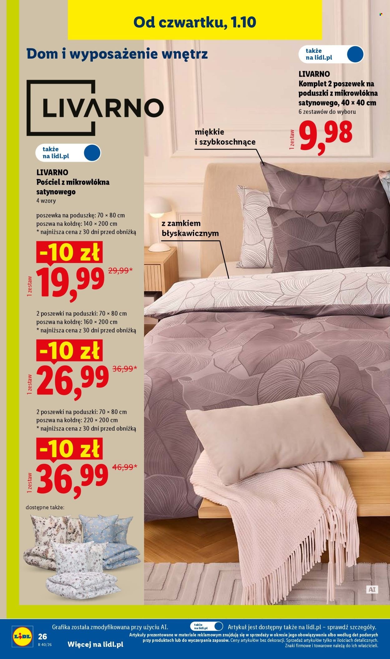 Gazetka LIDL - Od poniedziałku