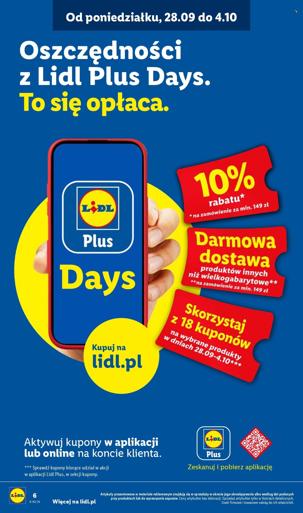 Gazetka LIDL - Od poniedziałku
