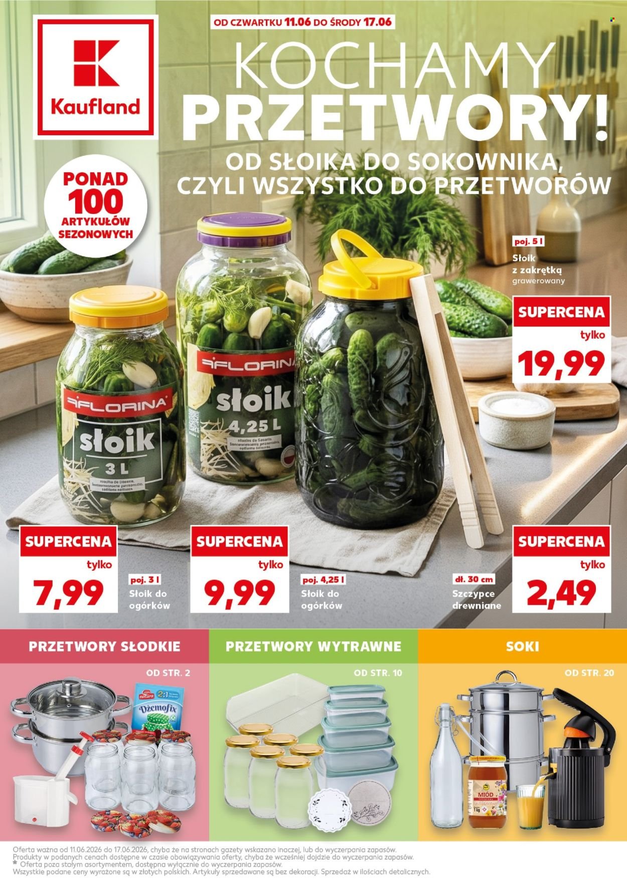 Gazetka KAUFLAND - Kochamy przetwory