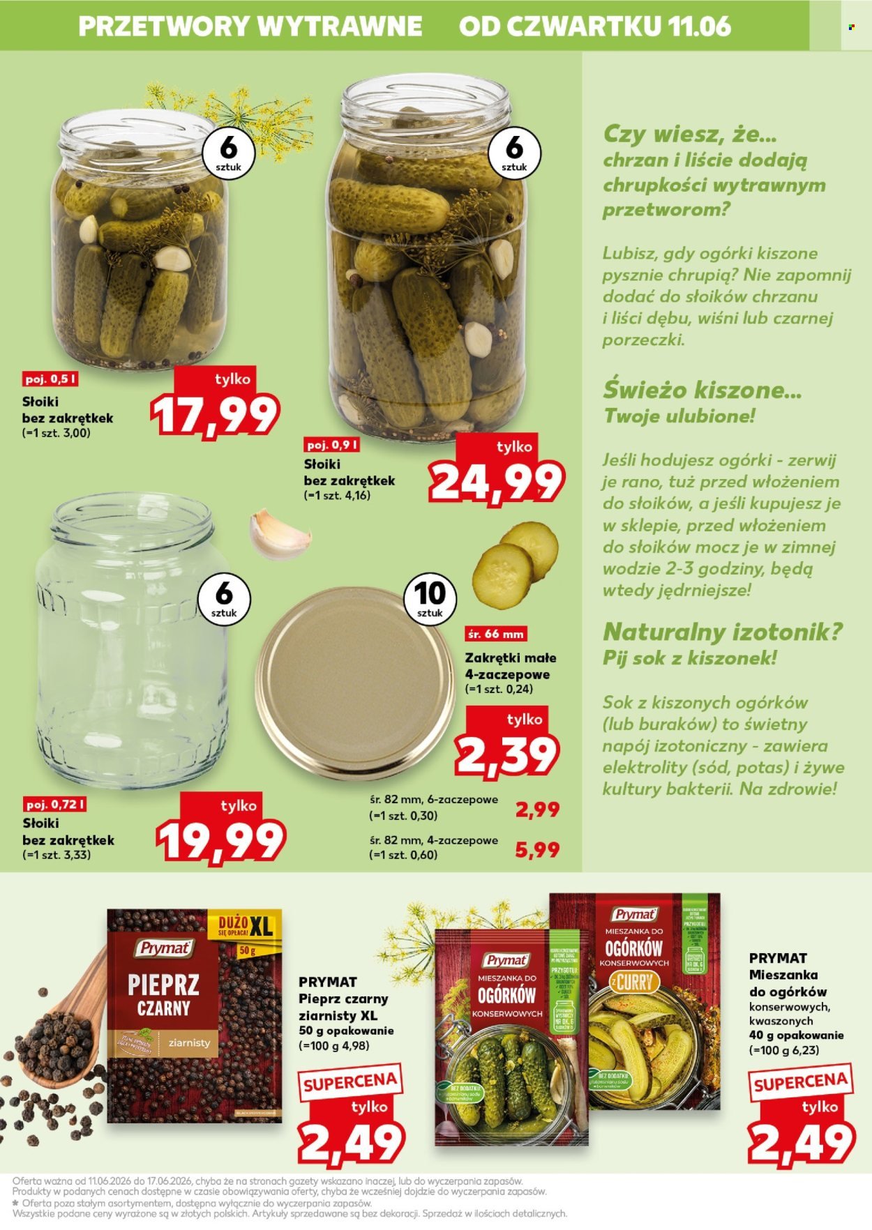 Gazetka KAUFLAND - Kochamy przetwory