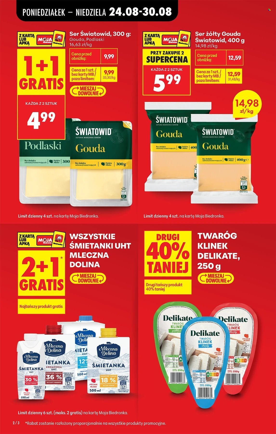 Gazetka BIEDRONKA - W tym tygodniu od poniedziałku