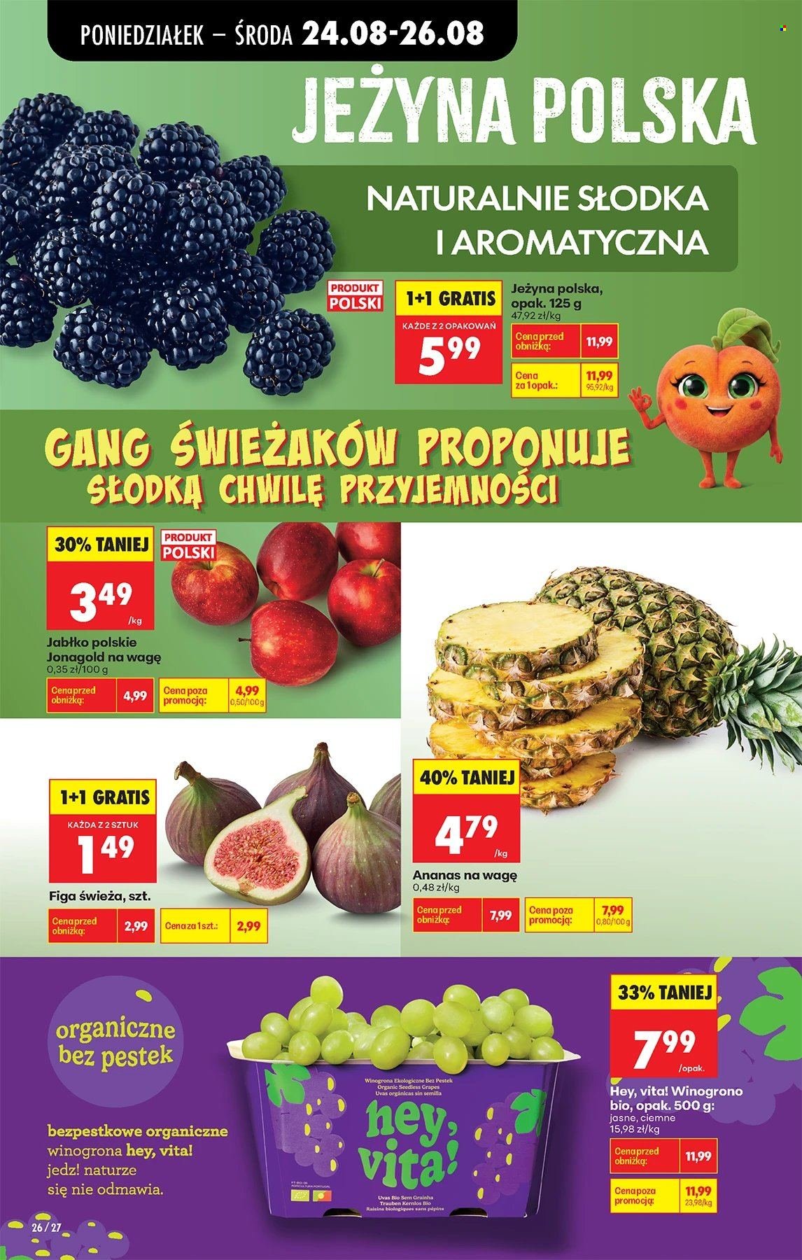 Gazetka BIEDRONKA - W tym tygodniu od poniedziałku