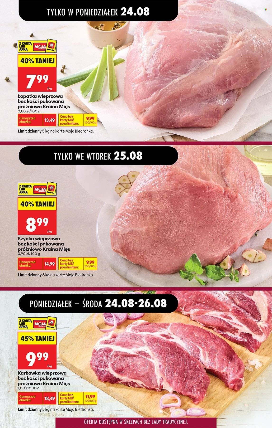 Gazetka BIEDRONKA - W tym tygodniu od poniedziałku