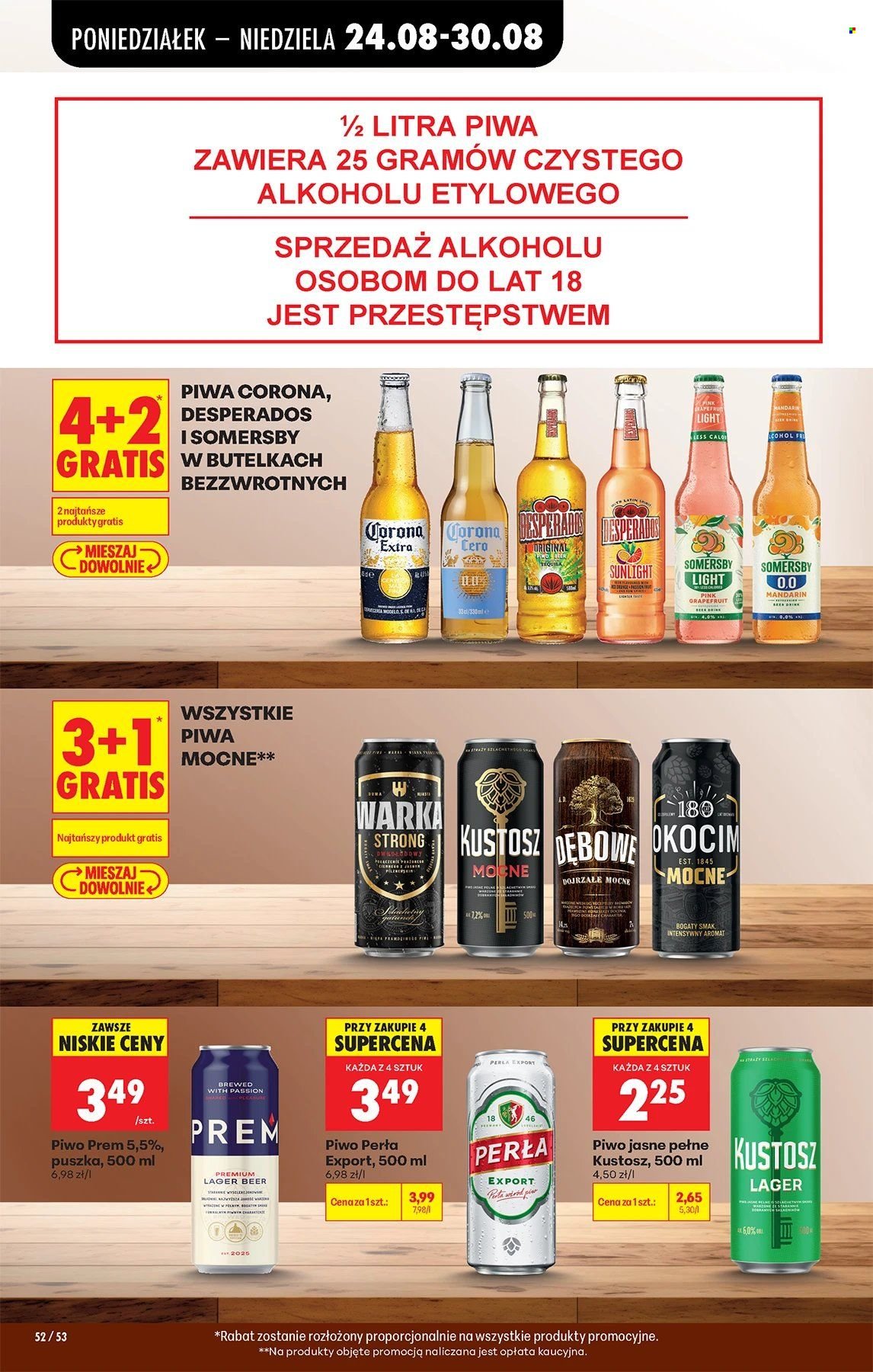 Gazetka BIEDRONKA - W tym tygodniu od poniedziałku