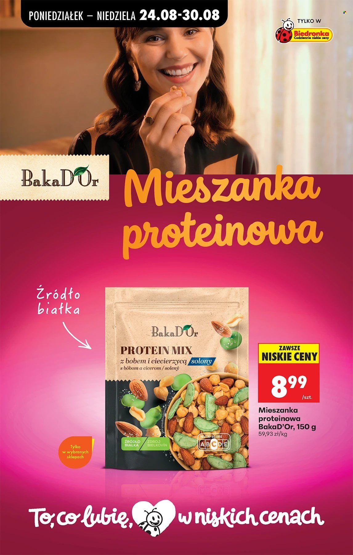 Gazetka BIEDRONKA - W tym tygodniu od poniedziałku