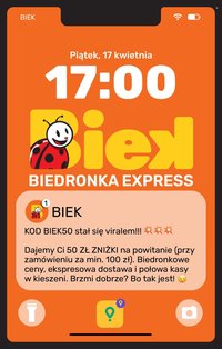 Gazetka BIEDRONKA - Biek (2026-04-17 - 2026-04-19)