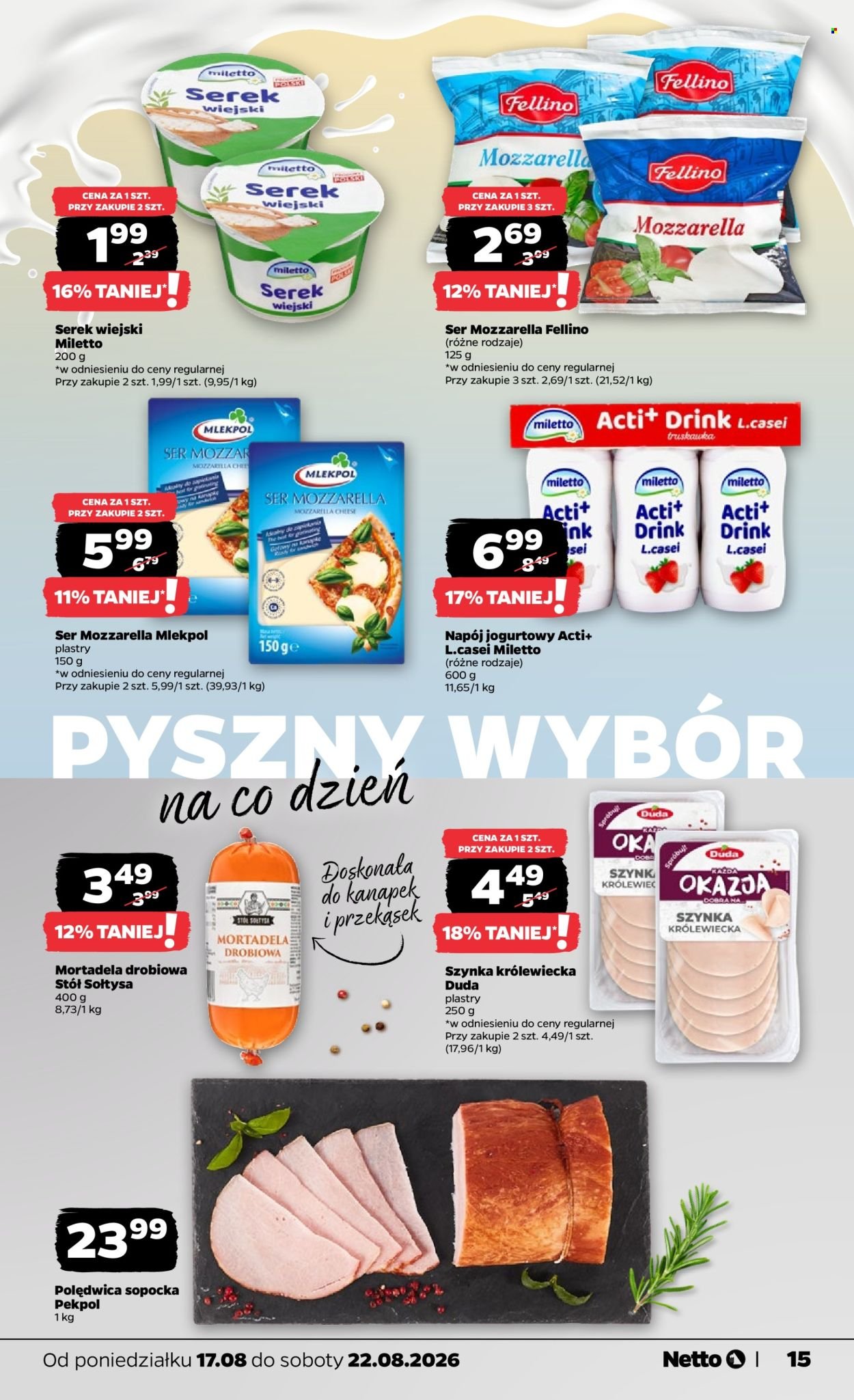 Gazetka NETTO - Od poniedziałku