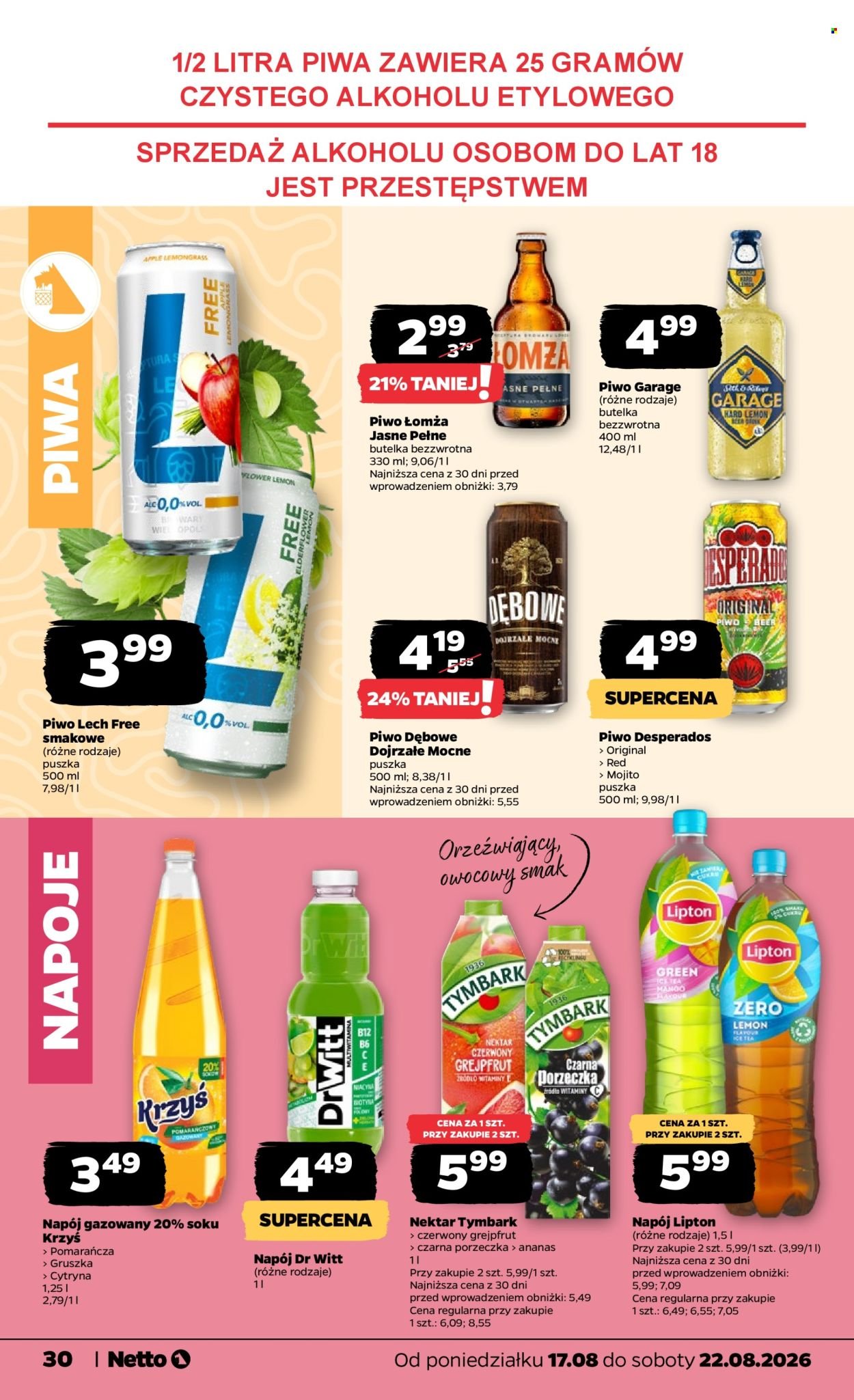 Gazetka NETTO - Od poniedziałku