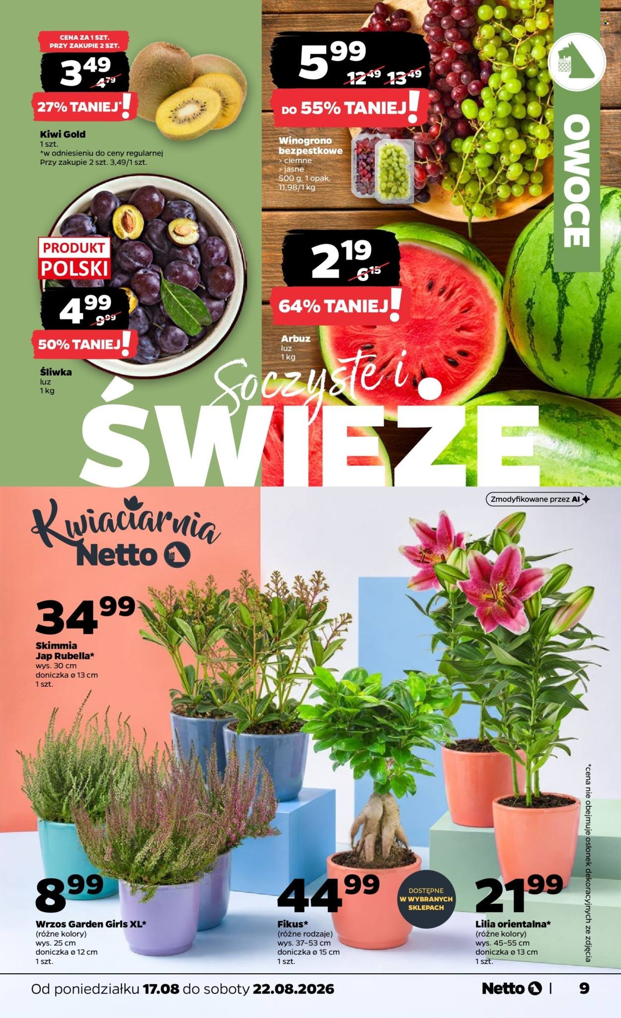 Gazetka NETTO - Od poniedziałku