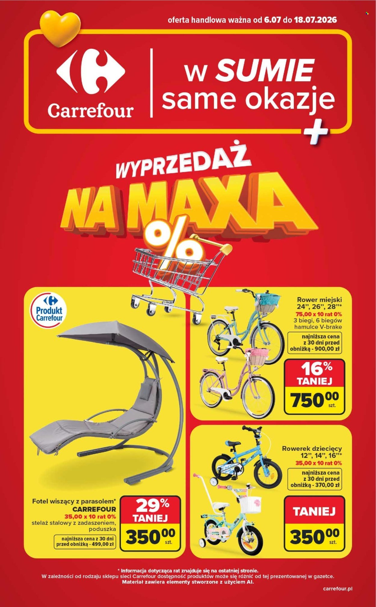 Gazetka CARREFOUR - Wyprzedaż na maxa