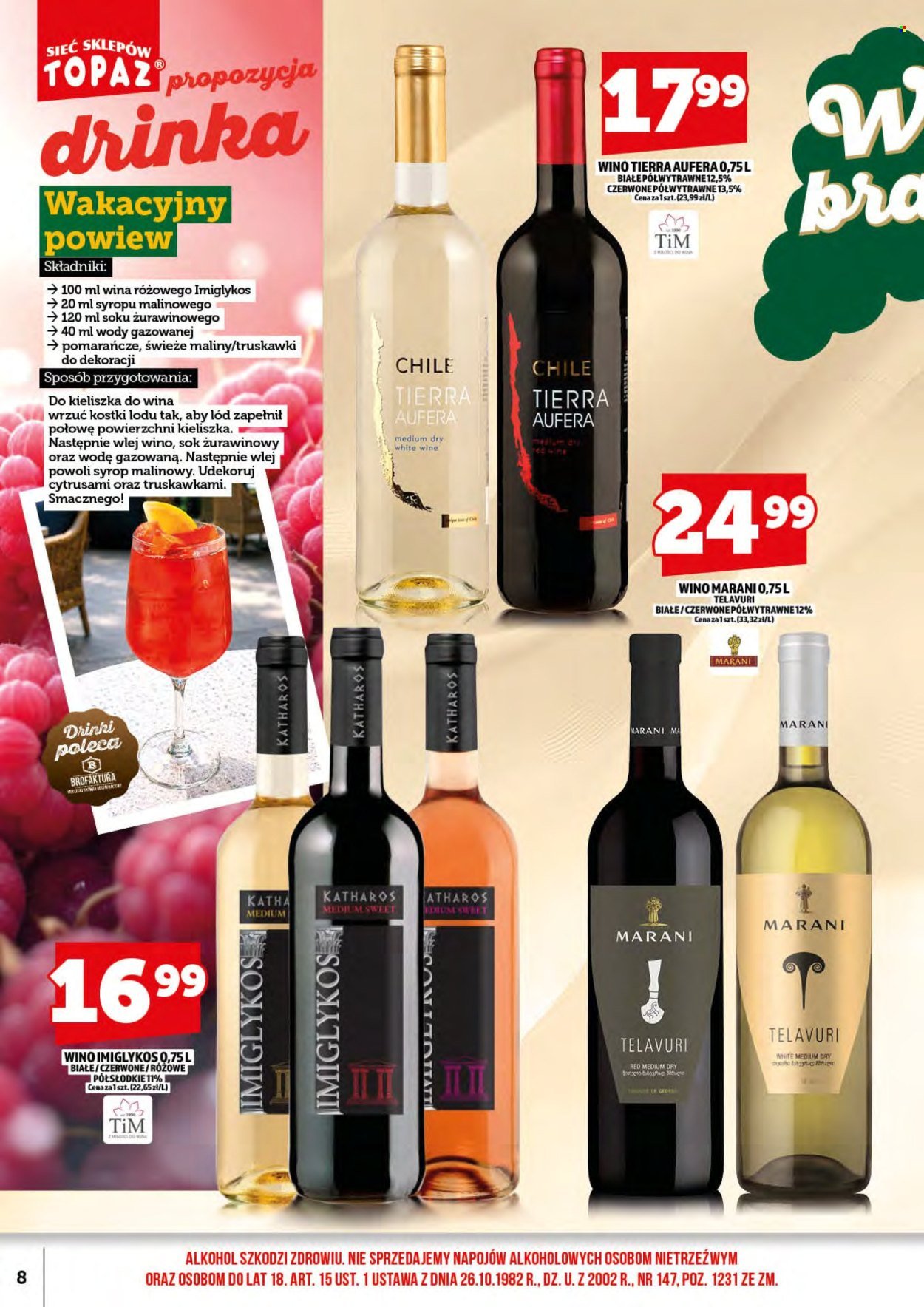 Gazetka TOPAZ - Od poniedziałku 15.06.2026