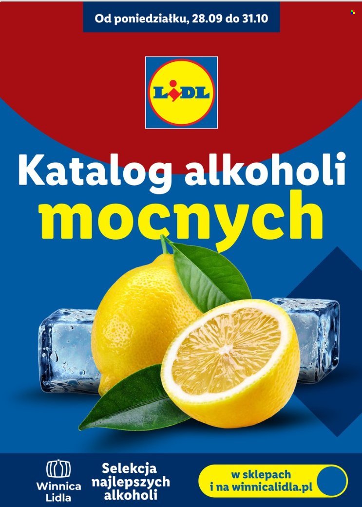 Gazetka LIDL - Katalog alkoholi mocnych