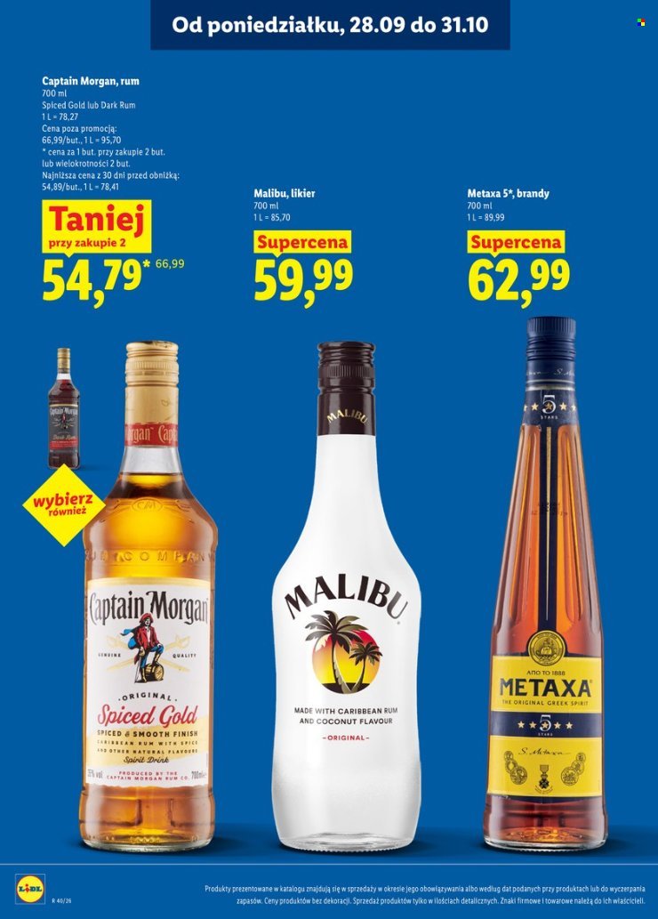 Gazetka LIDL - Katalog alkoholi mocnych