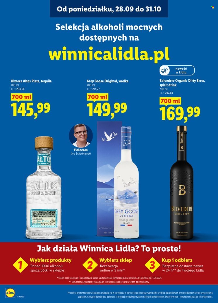 Gazetka LIDL - Katalog alkoholi mocnych