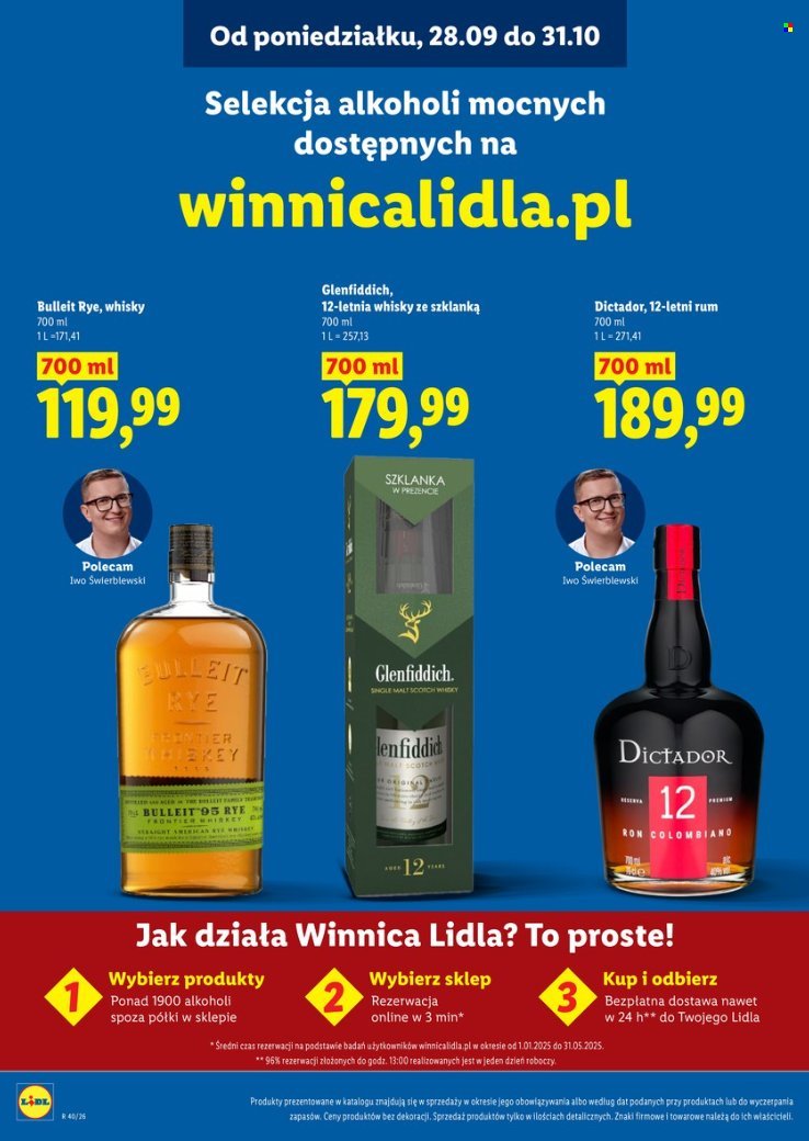 Gazetka LIDL - Katalog alkoholi mocnych