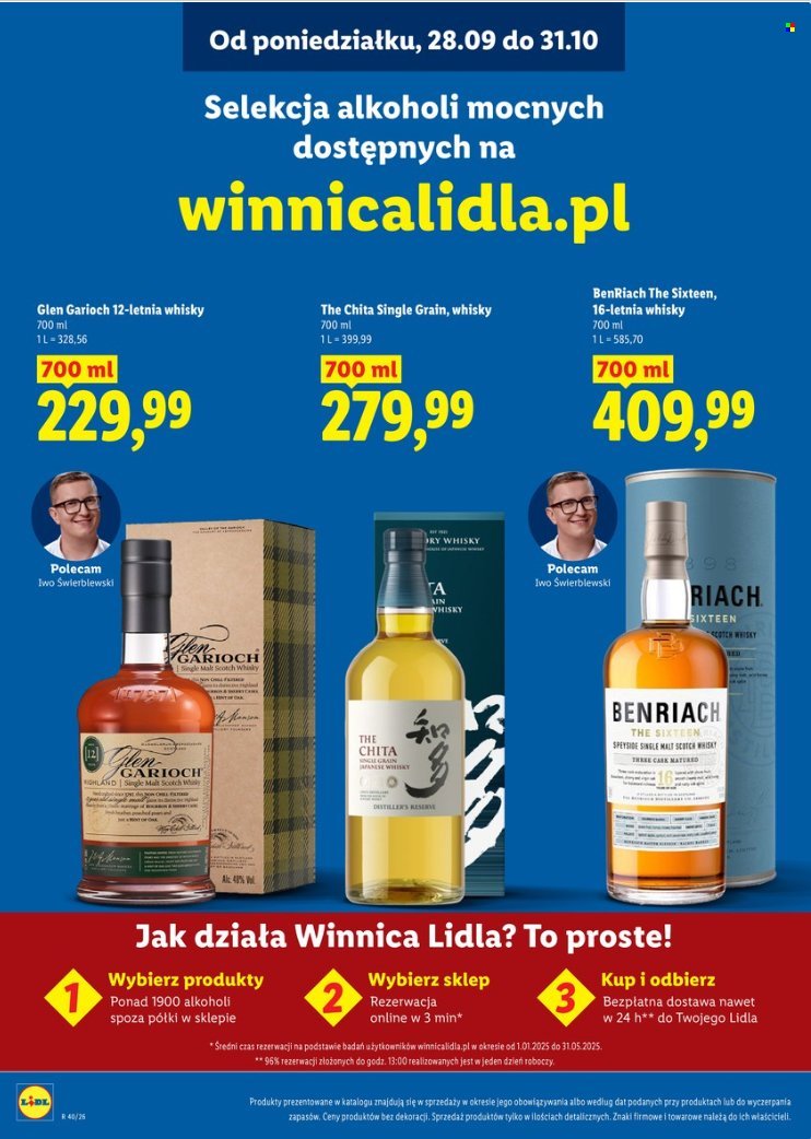Gazetka LIDL - Katalog alkoholi mocnych